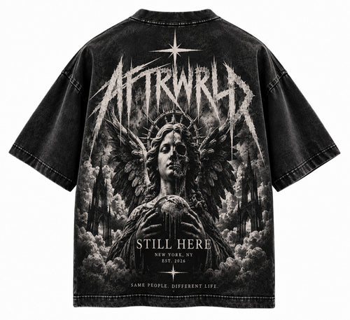 STILL HERE — back view